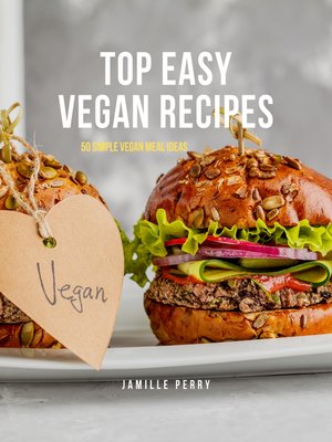 cover image of Top easy vegan recipes